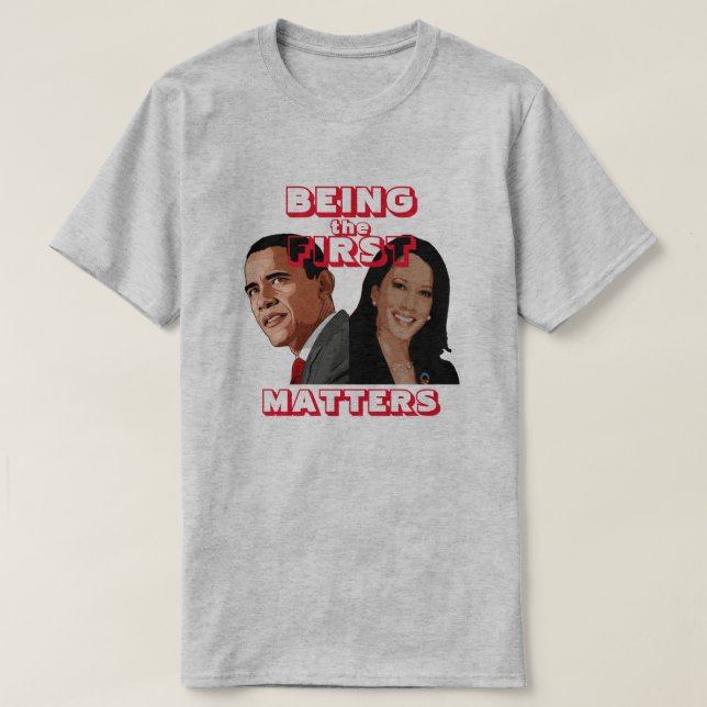 Barack Obama Kamala Harris T-Shirt (Design framsida)