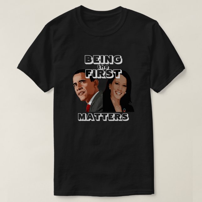 Barack Obama Kamala Harris T-Shirt (Design framsida)
