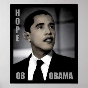 Barack Obama Kampanj för Hope Poster