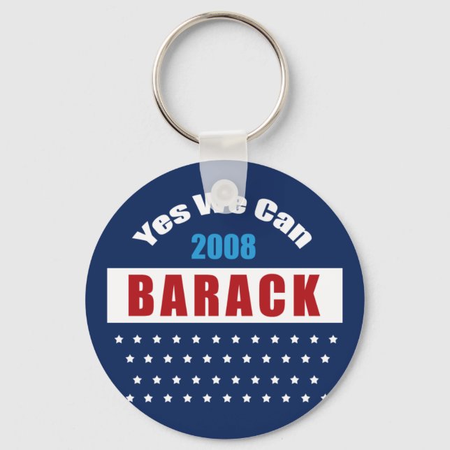 Barack Obama Keychain Nyckelring (Framsida)