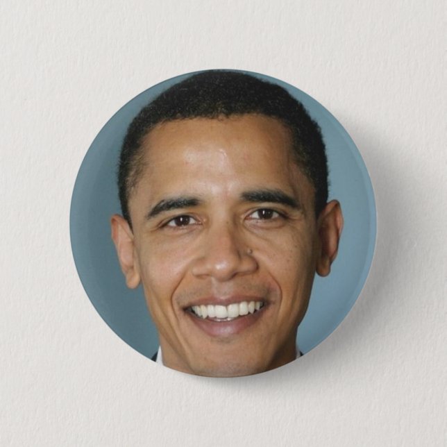 Barack Obama Knapp (Framsida)