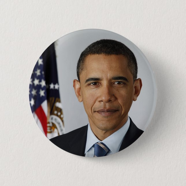 Barack Obama Knapp (Framsida)