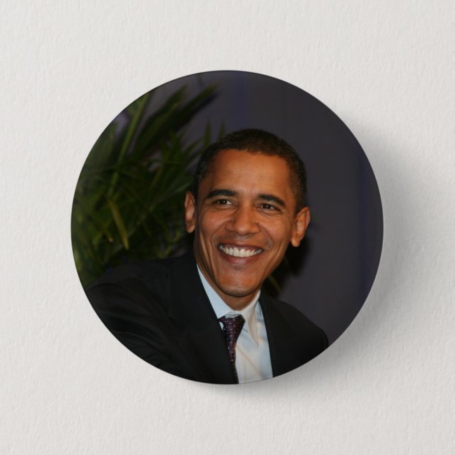 Barack Obama Knapp (Framsida)