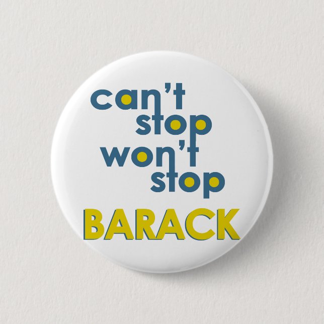 Barack Obama Knapp (Framsida)