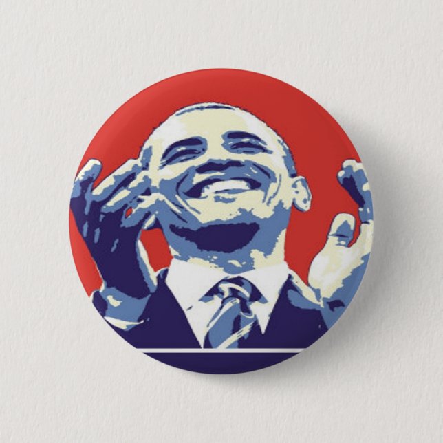 Barack Obama Knapp (Framsida)