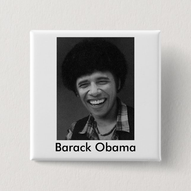 Barack Obama Knapp (Framsida)