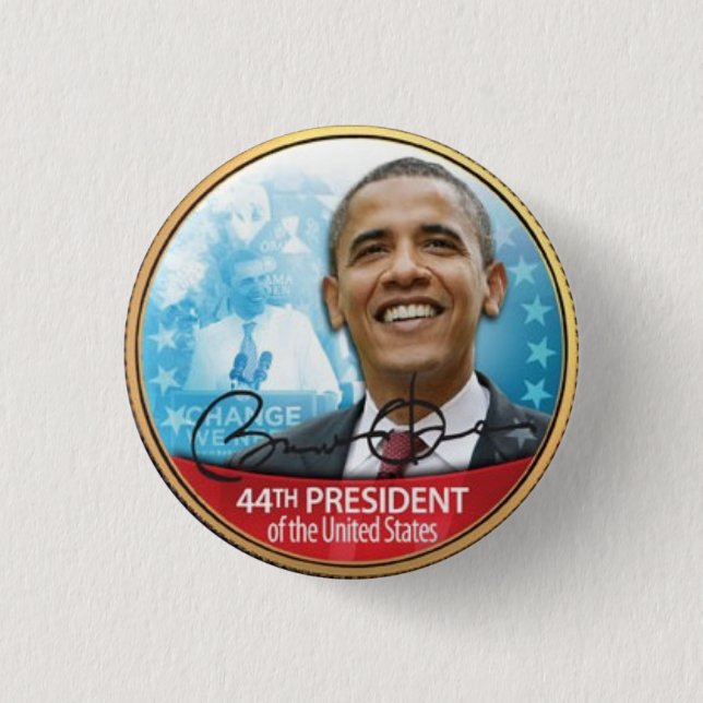 Barack Obama knäppas Knapp (Framsida)