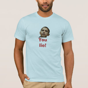 Barack Obama ljuger du T-tröja T-shirt