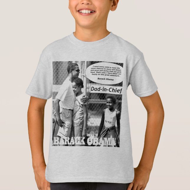 BARACK OBAMA LURAR T-TRÖJA T SHIRT (Framsida)