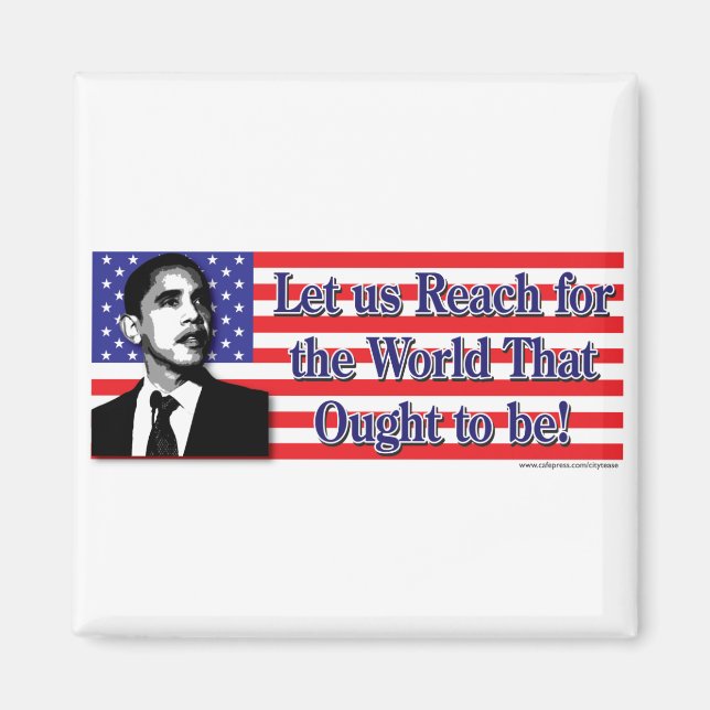 Barack Obama Magnet (Framsidan)