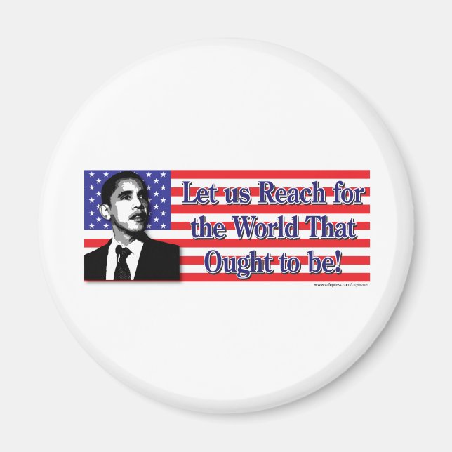Barack Obama Magnet (Framsidan)