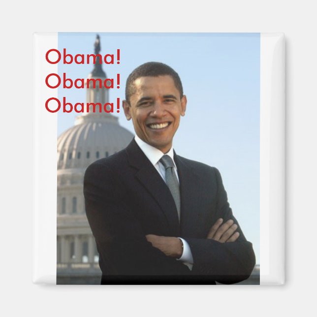 Barack Obama Magnet (Framsidan)