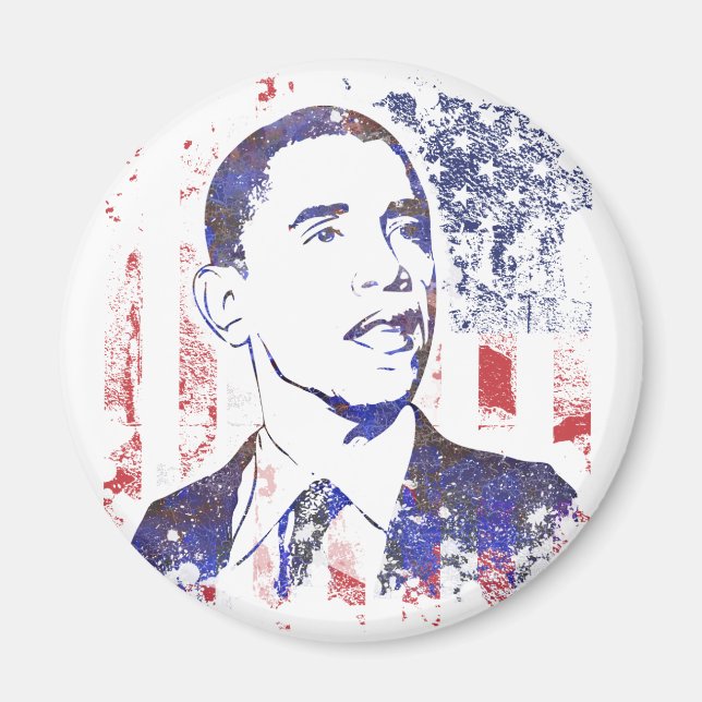 Barack Obama Magnets Magnet (Framsidan)