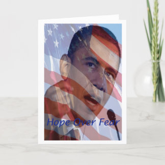 BARACK OBAMA MOTIVERAR! KORT