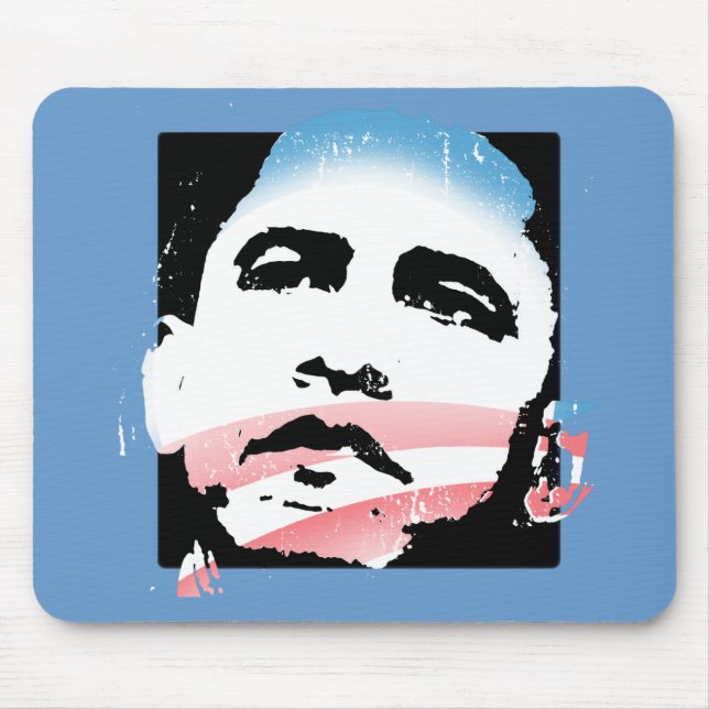 Barack Obama Mousepad Musmatta (Framsidan)