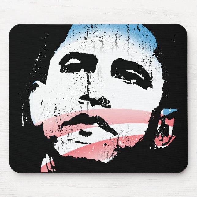 Barack Obama Mousepad Musmatta (Framsidan)