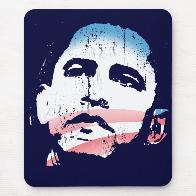 Barack Obama mousepad Musmatta (Framsidan)