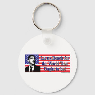 Barack Obama Nyckelring