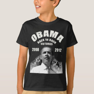 Barack Obama, objekt som är en seger bakåt Tee Shirt
