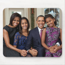Barack Obama och familj