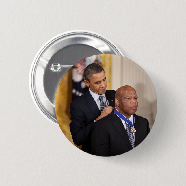 Barack Obama och John Lewis Knapp (Framsida & baksida)