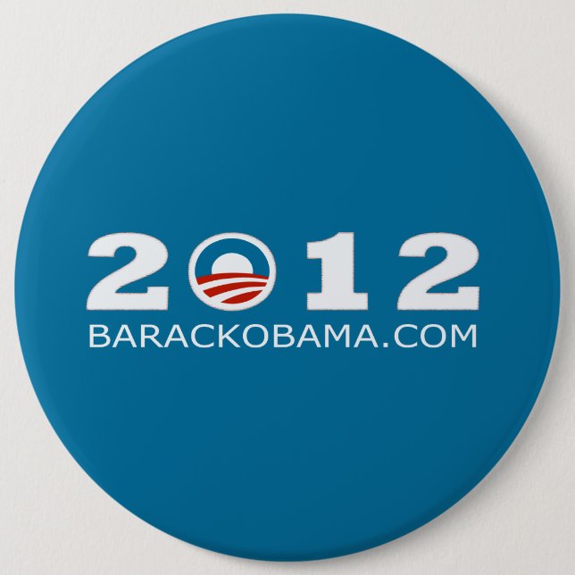 Barack Obama omvaldesign 2012 Knapp (Framsida)