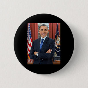 Barack Obama Photo 44:e presidenten Potus Patrioti Knapp