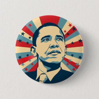 Barack Obama Pinback Button Knapp
