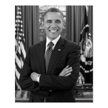 Barack Obama Porträtt - 2012