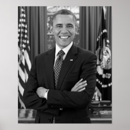Barack Obama Porträtt - 2012 Poster