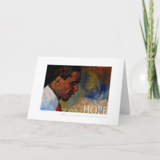 Barack Obama Porträtt Kort