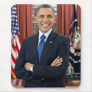 Barack Obama porträtt Musmatta