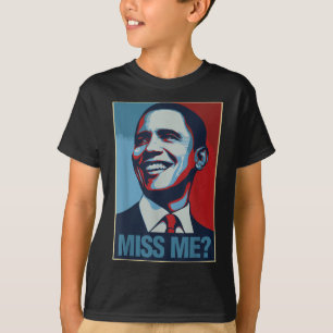 Barack Obama Porträtt saknar citat Liberal Democr T Shirt