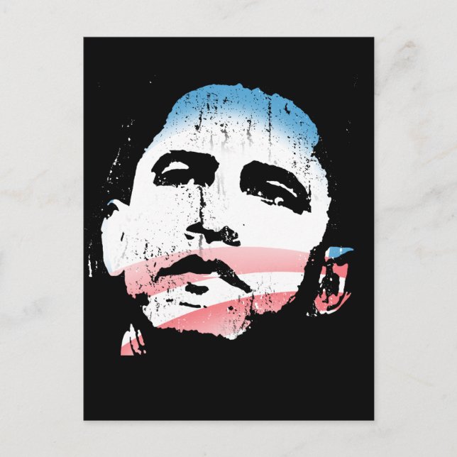 Barack Obama Postcards Vykort (Framsida)