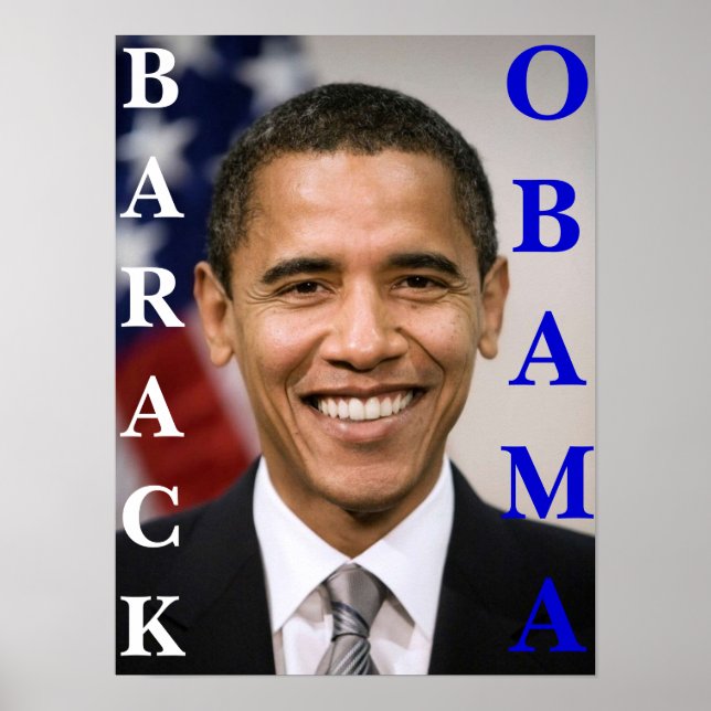 BARACK OBAMA POSTER (Framsidan)