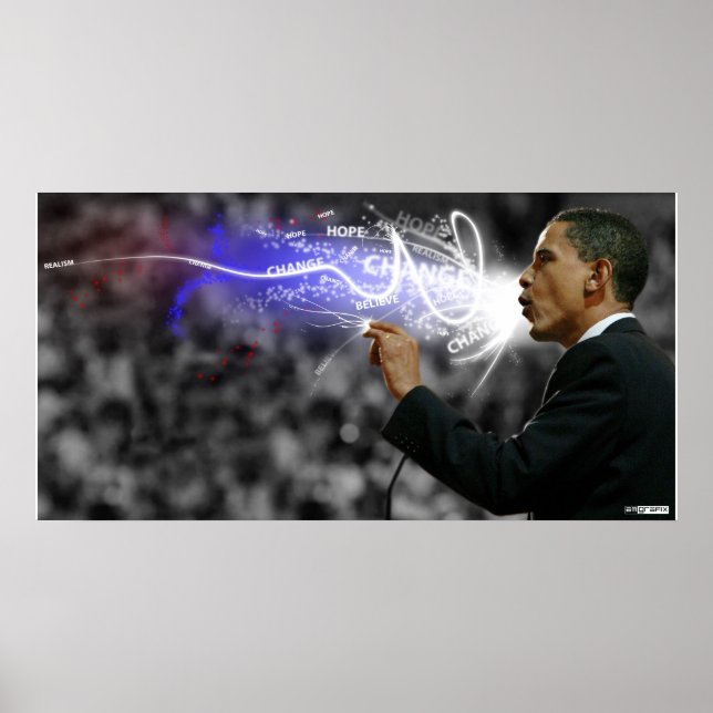 Barack Obama Poster (Framsidan)