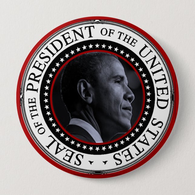 Barack Obama Presidentförsegling Knapp (Framsida)