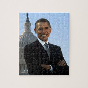Barack Obama presidents- pussel