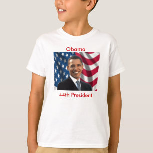 Barack Obama presidents- skjorta T-shirt