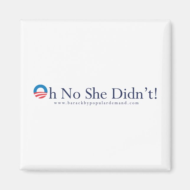 Barack Obama Primär Magnet (Framsidan)