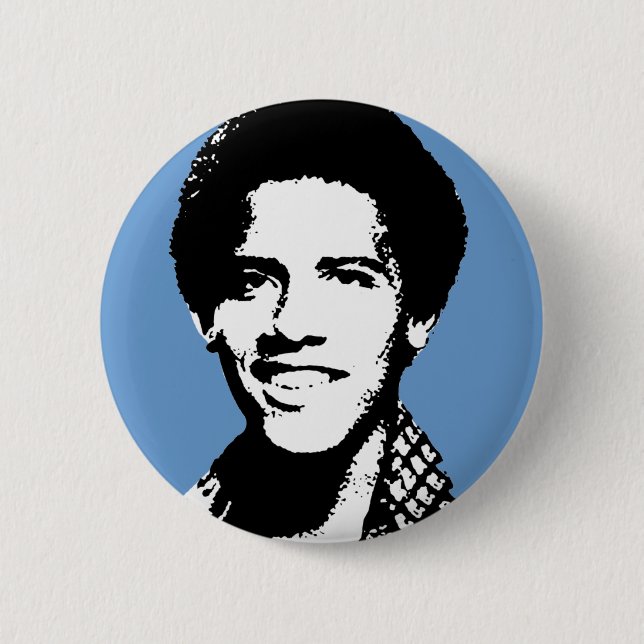 Barack Obama retro Knapp (Framsida)