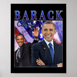 Barack Obama Retro Vintage Stil Poster