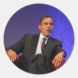 Barack Obama Runt Klistermärke
