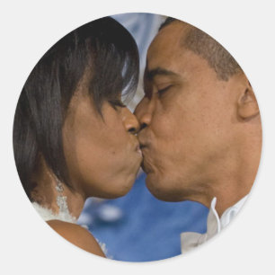Barack Obama Runt Klistermärke