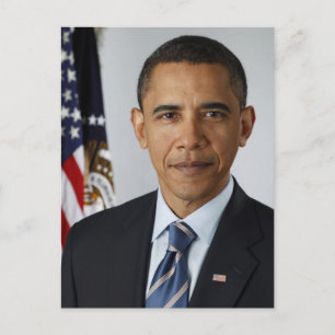 BARACK OBAMA:s 44:e president i Förenade Stater Vykort