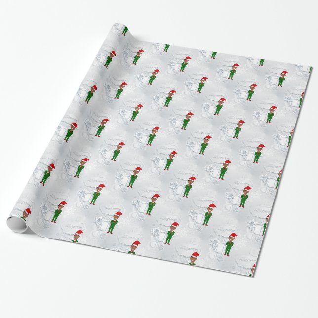 barack obama Santa Presentpapper (Utrullad)