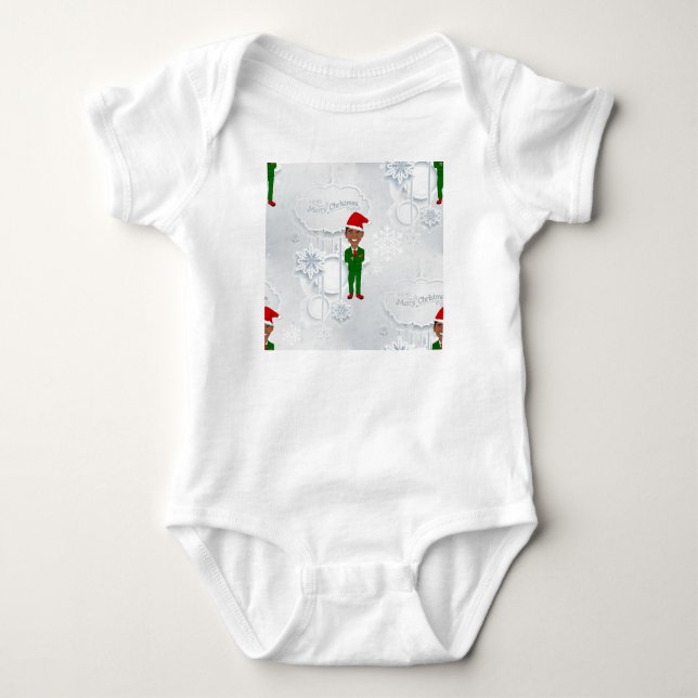 barack obama Santa Tee Shirt (Framsida)