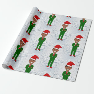 Barack obama santas presentpapper