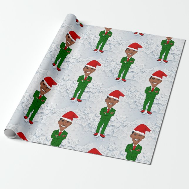 Barack obama santas presentpapper (Utrullad)