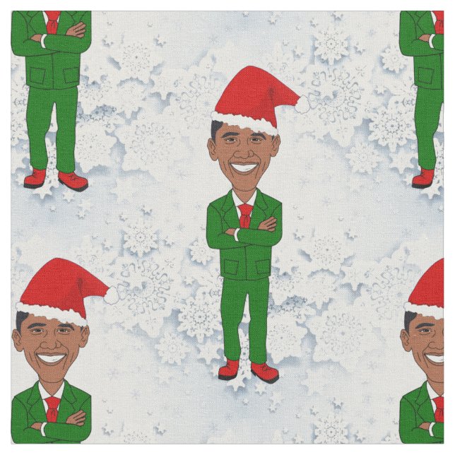 Barack obama santas tyg (Närbild)